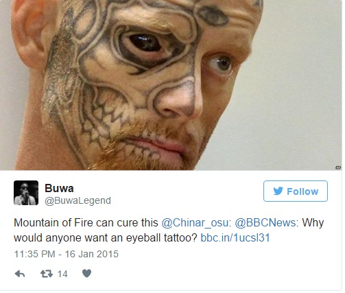 Le Tatouage Des Yeux
